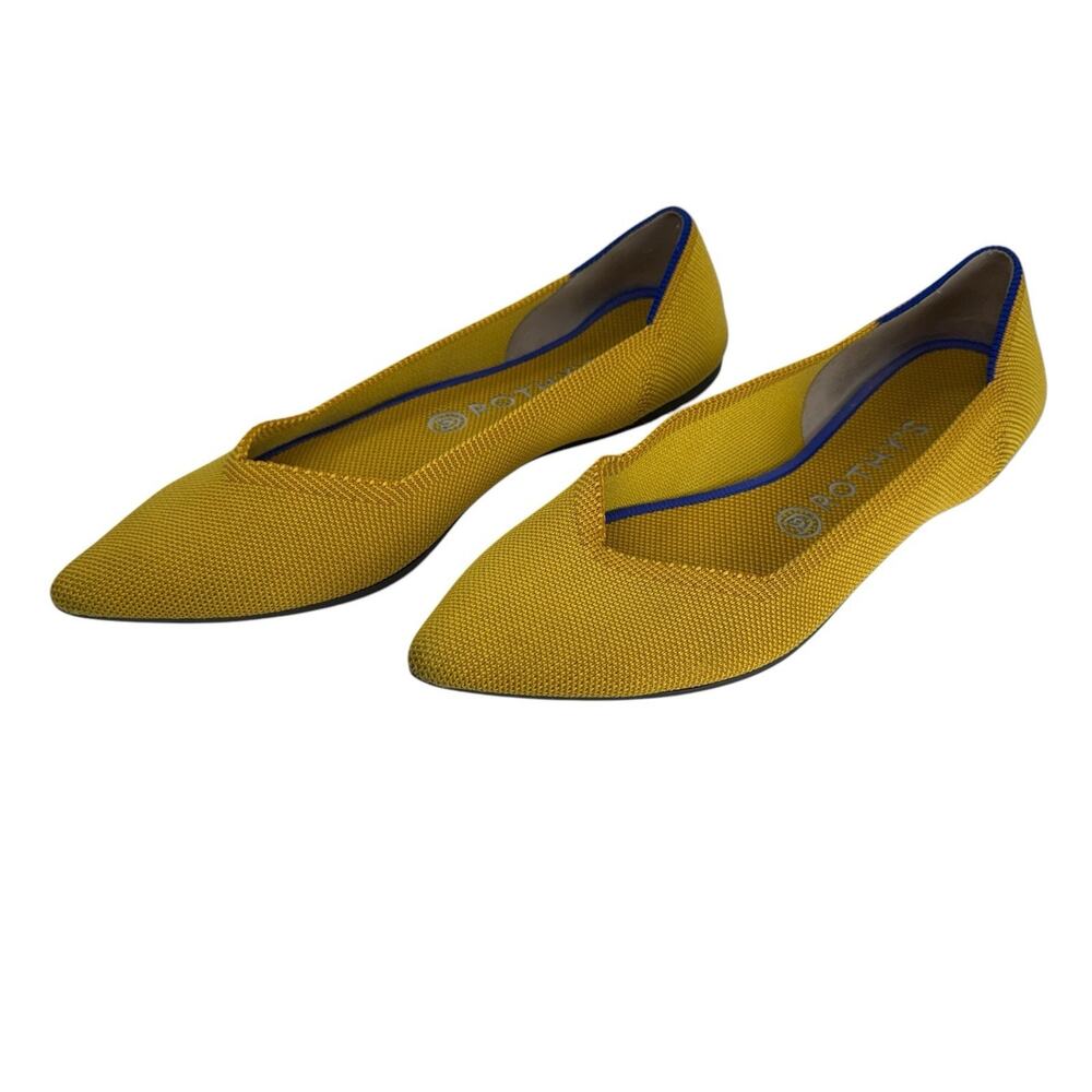 Rothy's Women's Marigold Yellow Flats